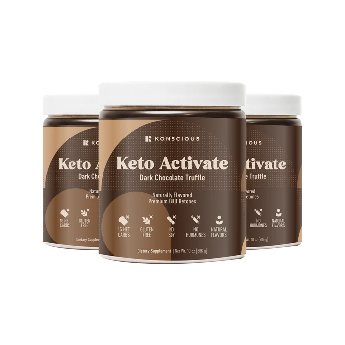 Keto Activate Dark Chocolate Truffle