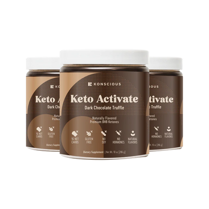 Keto Activate Dark Chocolate Truffle