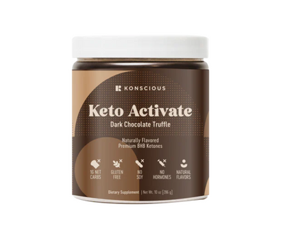 Keto Activate Dark Chocolate Truffle